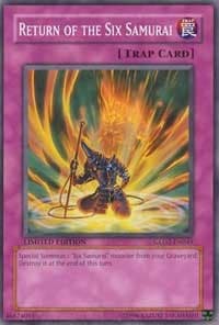 Return of the Six Samurai - Gold Series 2009 - YuGiOh card