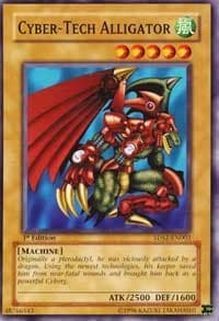 Cyber-Tech Alligator - 5D's Starter Deck 2009 - YuGiOh card