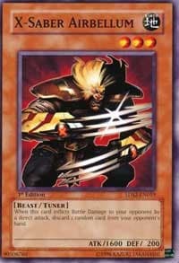 X-Saber Airbellum - 5D's Starter Deck 2009 - YuGiOh card