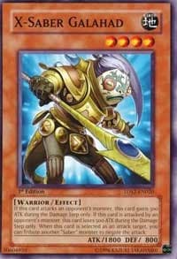 X-Saber Galahad - 5D's Starter Deck 2009 - YuGiOh card