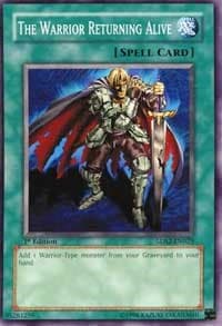 The Warrior Returning Alive - 5D's Starter Deck 2009 - YuGiOh card