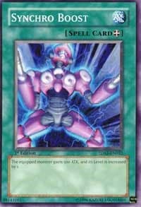 Synchro Boost - 5D's Starter Deck 2009 - YuGiOh card
