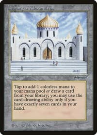 Library of Alexandria - Arabian Nights - Magic: The Gathering card