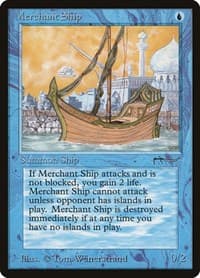 Merchant Ship - Arabian Nights - Magic: The Gathering card