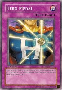 Hero Medal - Duelist Pack 6: Jaden Yuki 3 - YuGiOh card