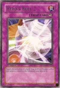 Hero's Rule 2 - Duelist Pack 6: Jaden Yuki 3 - YuGiOh card