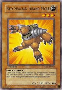 Neo-Spacian Grand Mole - Duelist Pack 6: Jaden Yuki 3 - YuGiOh card