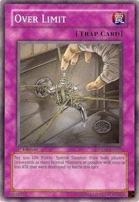 Over Limit - Duelist Pack 6: Jaden Yuki 3 - YuGiOh card