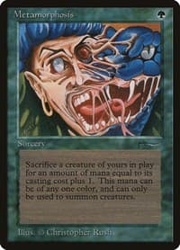 Metamorphosis - Arabian Nights - Magic: The Gathering card