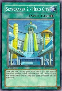Skyscraper 2 - Hero City - Duelist Pack 6: Jaden Yuki 3 - YuGiOh card