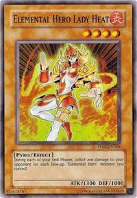 Elemental Hero Lady Heat - Premium Pack 2 - YuGiOh card