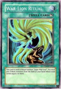 War-Lion Ritual - Premium Pack 2 - YuGiOh card