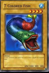 7 Colored Fish - Gold Series 2008 - YuGiOh card