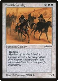 Moorish Cavalry - Arabian Nights - Magic: The Gathering card