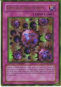 Crush Card Virus - Gold Series 2008 - YuGiOh card