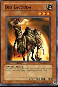 Des Lacooda - Gold Series 2008 - YuGiOh card