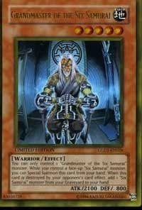 Grandmaster of the Six Samurai - Gold Series 2008 - YuGiOh card