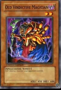 Old Vindictive Magician - Gold Series 2008 - YuGiOh card