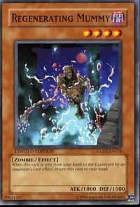 Regenerating Mummy - Gold Series 2008 - YuGiOh card