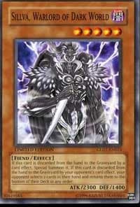 Sillva, Warlord of Dark World - Gold Series 2008 - YuGiOh card