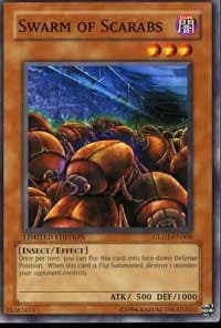 Swarm of Scarabs - Gold Series 2008 - YuGiOh card