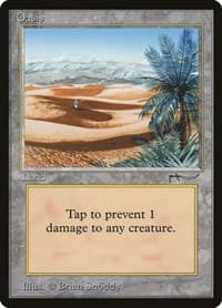Oasis - Arabian Nights - Magic: The Gathering card