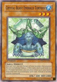 Crystal Beast Emerald Tortoise - Duelist Pack 7: Jesse Anderson - YuGiOh card