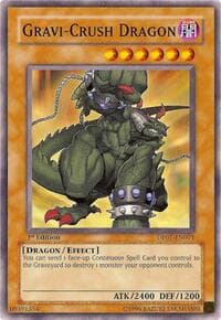 Gravi-Crush Dragon - Duelist Pack 7: Jesse Anderson - YuGiOh card