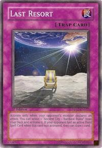 Last Resort - Duelist Pack 7: Jesse Anderson - YuGiOh card