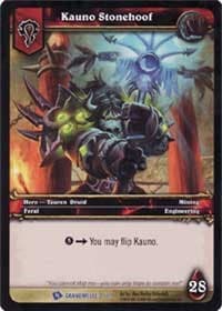 Kauno Stonehoof - Arena Grand Melee - WoW card