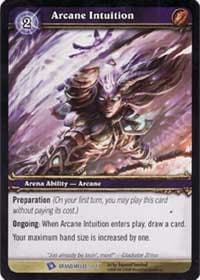 Arcane Intuition - Arena Grand Melee - WoW card