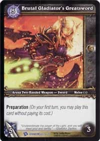 Brutal Gladiator's Greatsword - Arena Grand Melee - WoW card