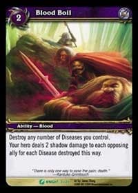 Blood Boil - Death Knight Starter - WoW card