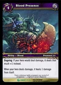 Blood Presence - Death Knight Starter - WoW card