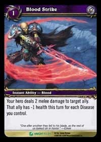 Blood Strike - Death Knight Starter - WoW card