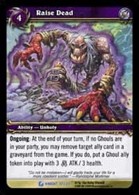 Raise Dead - Death Knight Starter - WoW card