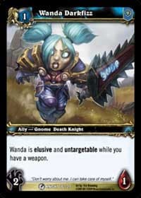 Wanda Darkfizz - Death Knight Starter - WoW card