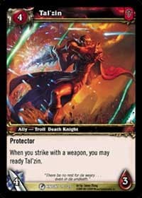 Tal'zin - Death Knight Starter - WoW card