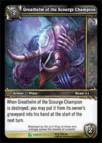 Greathelm of the Scourge Champion - Death Knight Starter - WoW card
