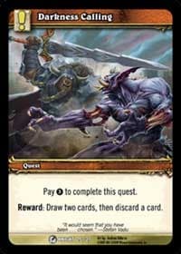 Darkness Calling - Death Knight Starter - WoW card