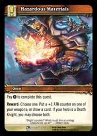 Hazardous Materials - Death Knight Starter - WoW card