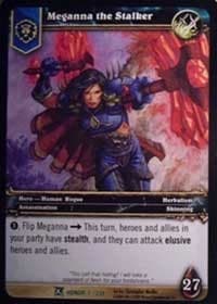 Meganna the Stalker - Fields of Honor - WoW card