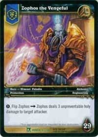 Zophos the Vengeful - Fields of Honor - WoW card