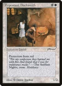 Repentant Blacksmith - Arabian Nights - Magic: The Gathering card