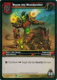 Boum the Bloodseeker - Fields of Honor - WoW card