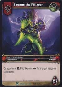 Skumm the Pillager - Fields of Honor - WoW card