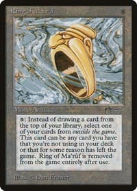 Ring of Ma'ruf - Arabian Nights - Magic: The Gathering card