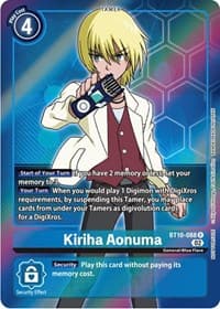 Kiriha Aonuma (Box Topper) - Xros Encounter - Digimon Card Game card