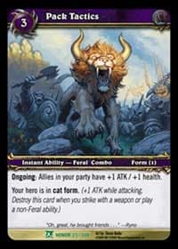 Pack Tactics - Fields of Honor - WoW card