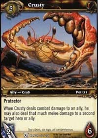Crusty - Fields of Honor - WoW card